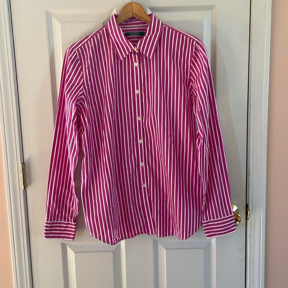 Lauren Ralph Lauren Striped Blouse
